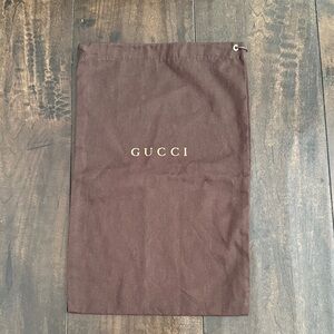 Gucci Dark Brown Dust Bag